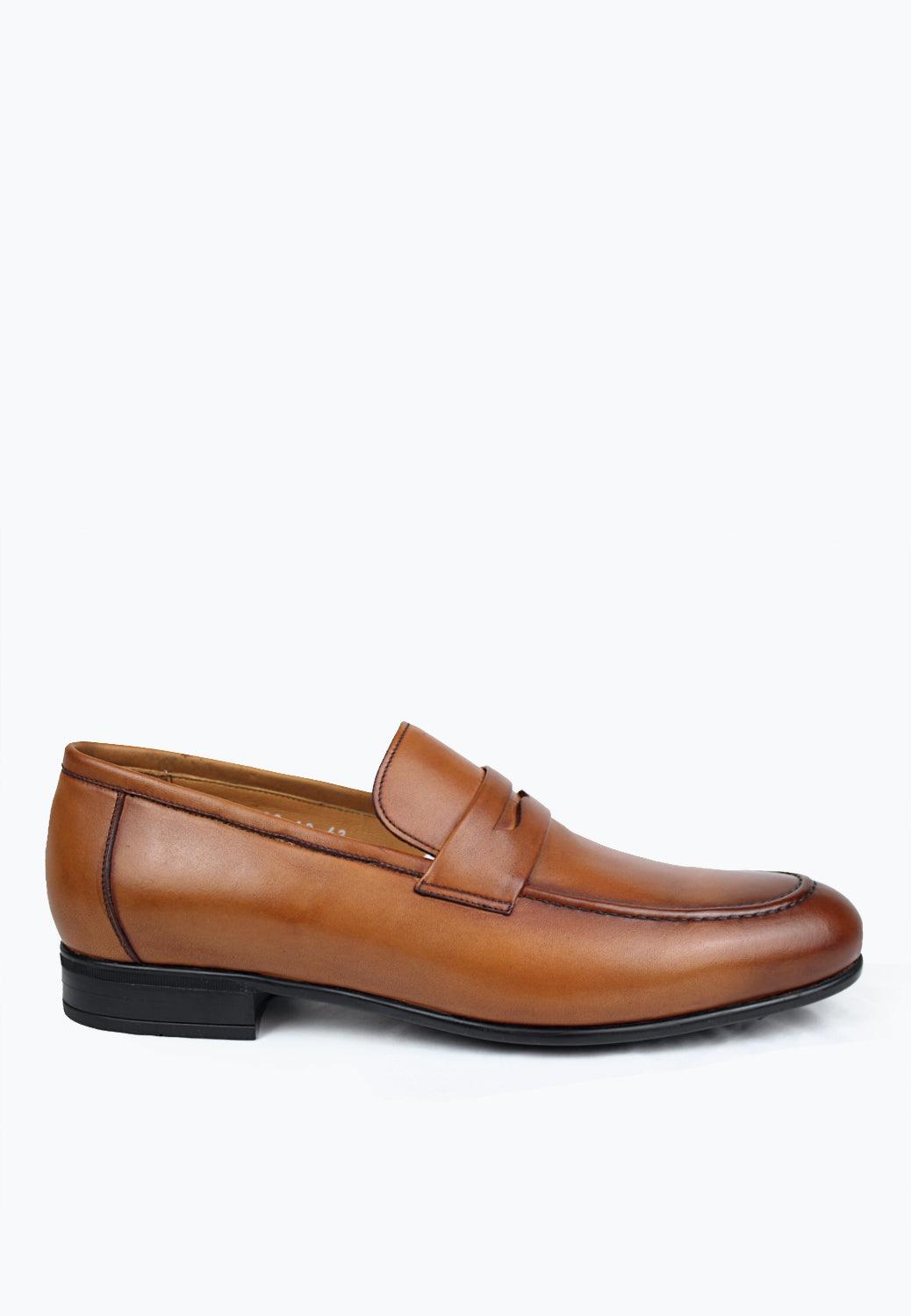 Vegas Penny Loafer Cognac